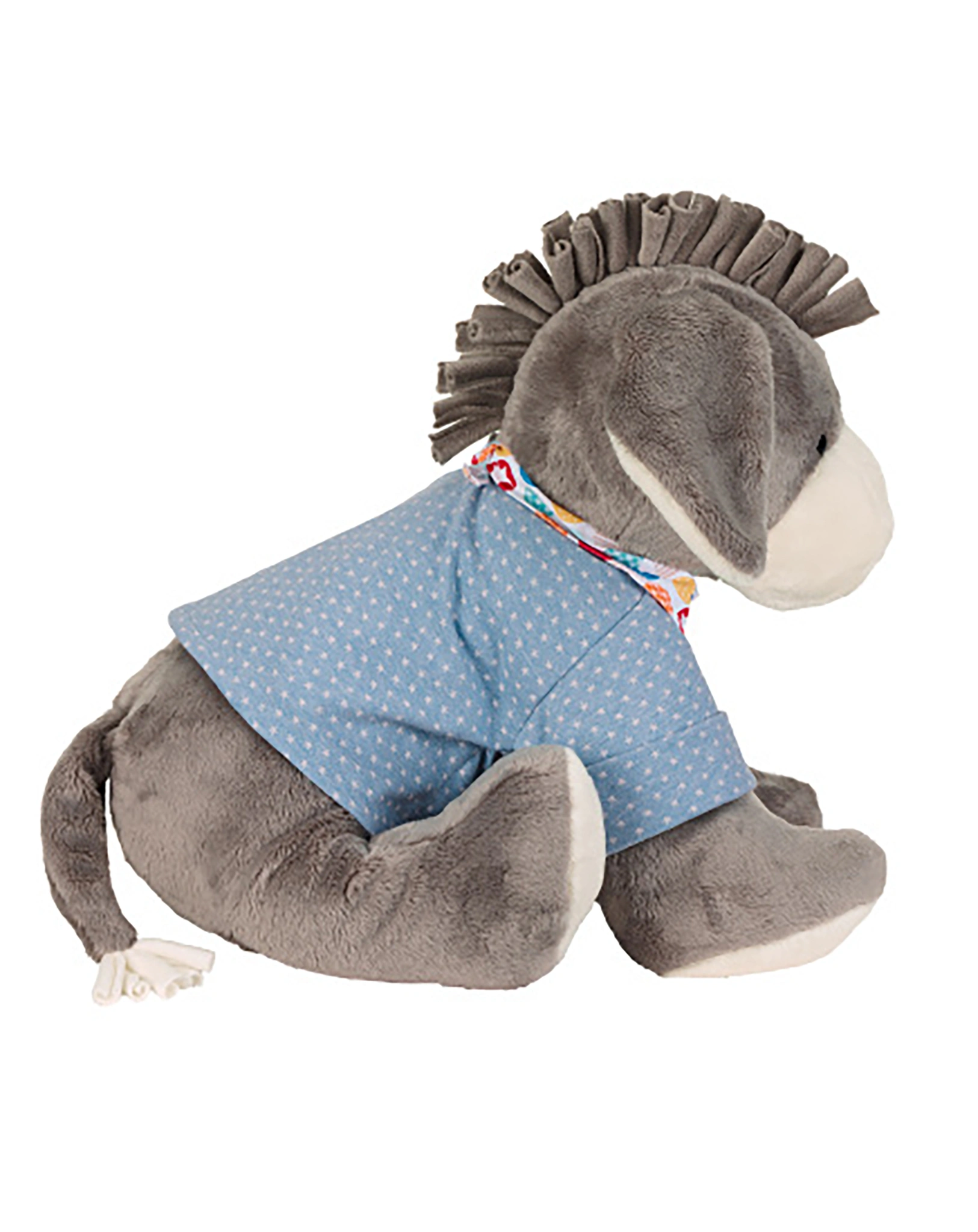 Kuscheltier EMMI ESEL (37cm) in grau