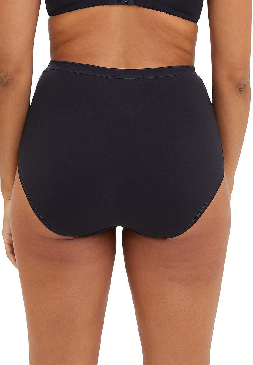SANS COMPLEXE<br>Conjunto de 3 calcinhas de cintura alta Simplement em algodão orgânico