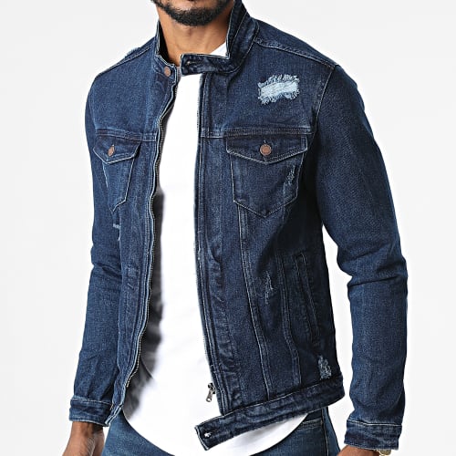 Veste Jean ZVS-012 Bleu Brut