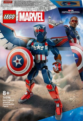 LEGO Super Heroes 76296 Byggbar figur av nye Captain America