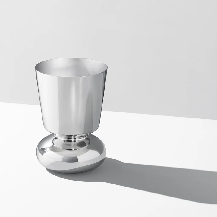 Georg Jensen - Alfredo Vase, Edelstahl, 47 cm