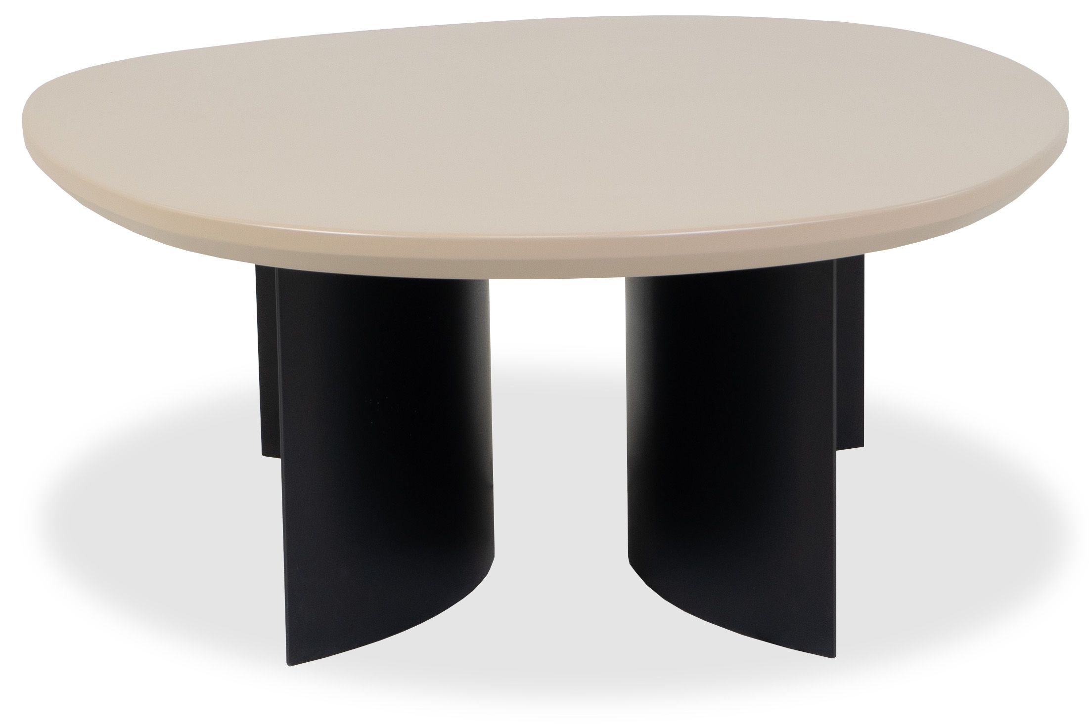 Salontafel laag Ovato B100 x D85 x H33 cm