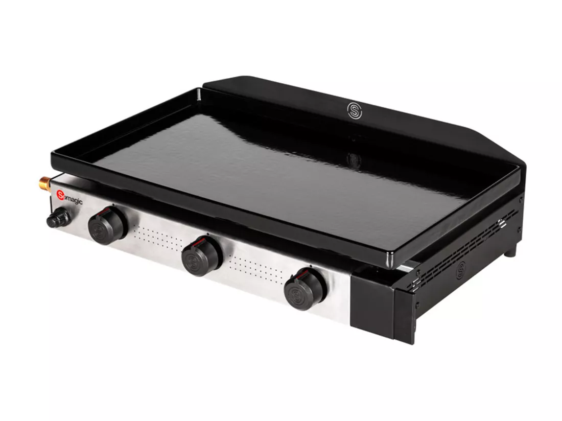 Plancha au gaz SOLIA 300 3 brûleurs 6,45kW - SOMAGIC