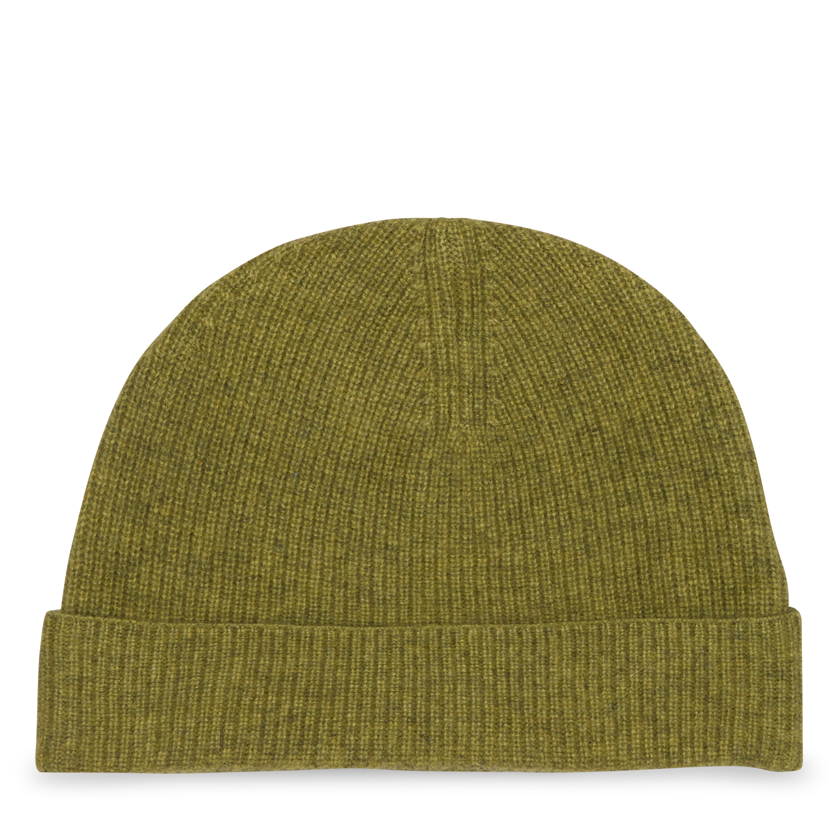 LAMPE - Bonnet côtelé en laine mélangée| Vert