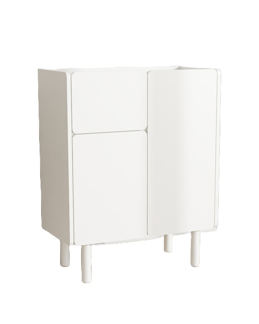 Giga Living - Kast Wit Metaal - 80x40x100cm - Bera