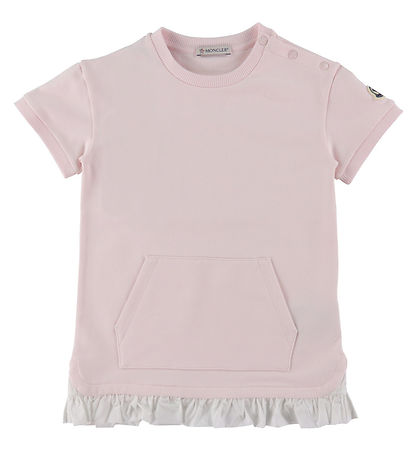 Moncler Sweatkjole - Rosa m. Fl?se