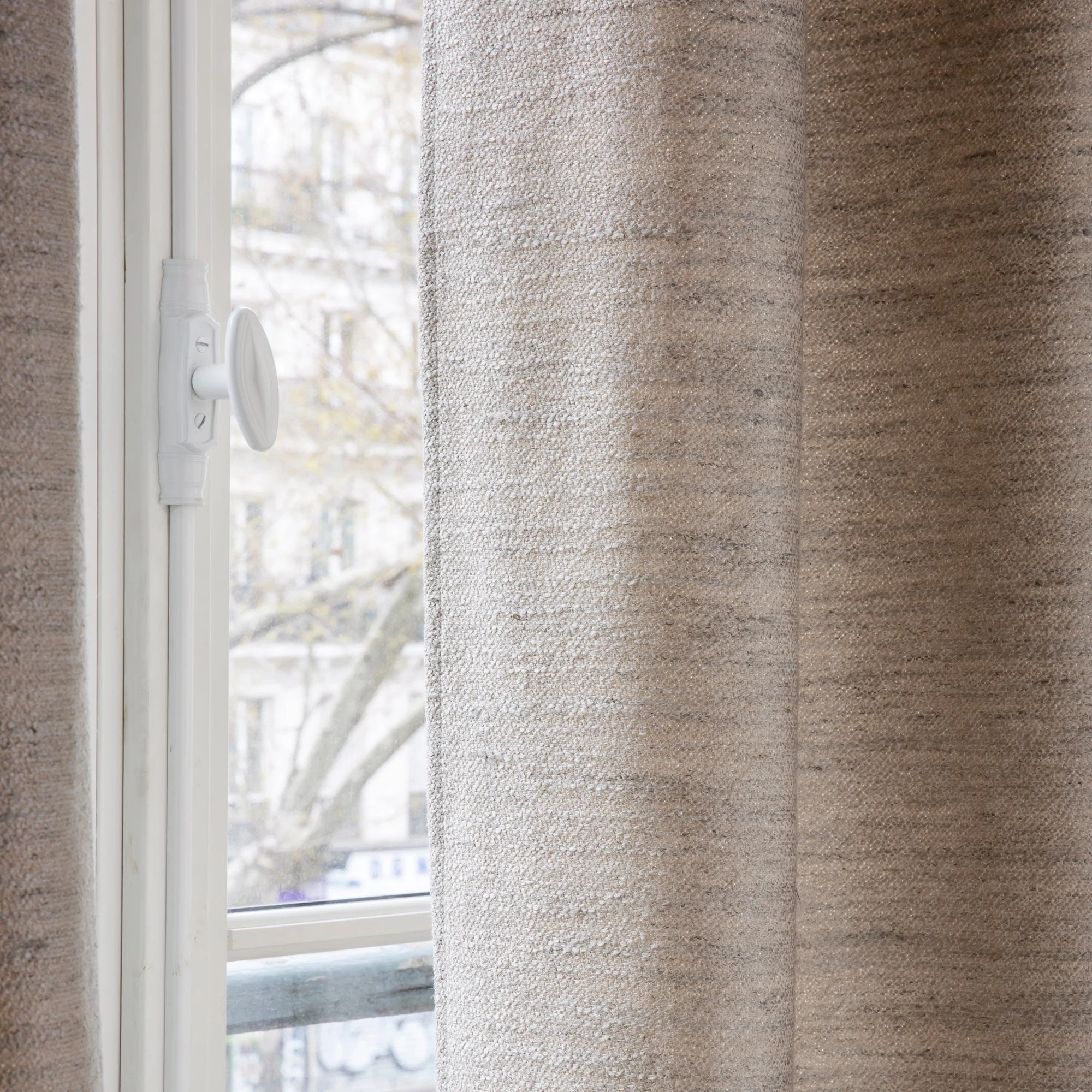 ORSSO - Rideau à galon fronceur | Beige