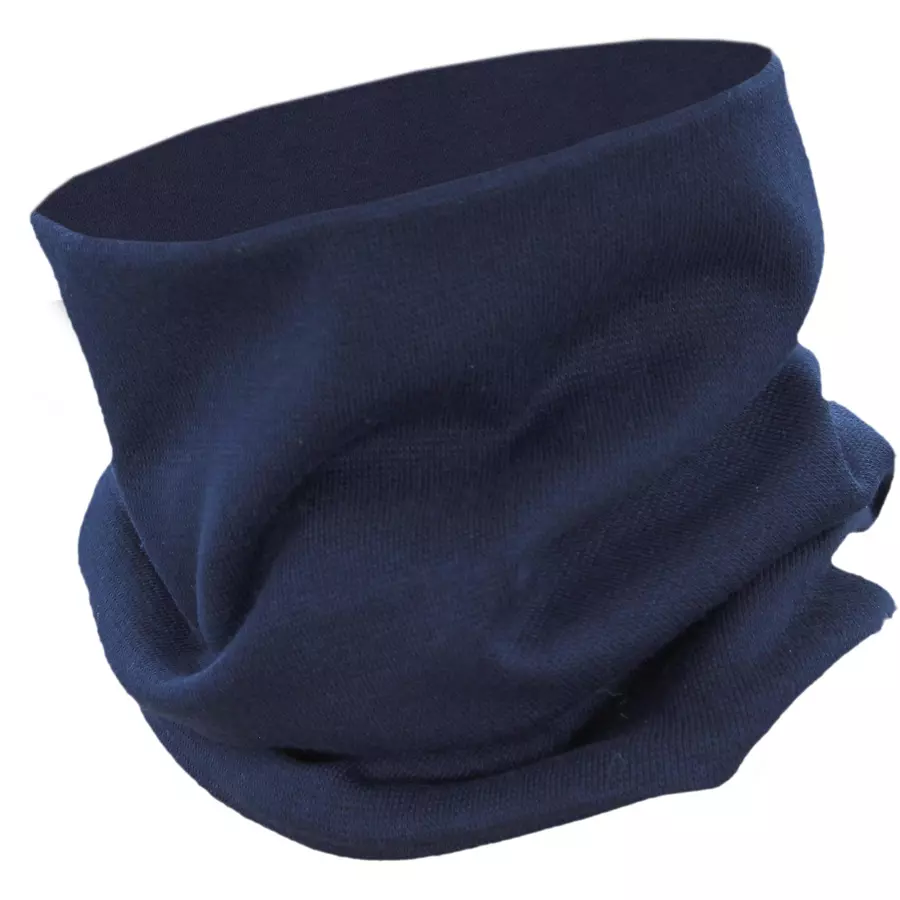 TupTam Unisex Kinder Beanie Mütze Schlauchschal Set black denim