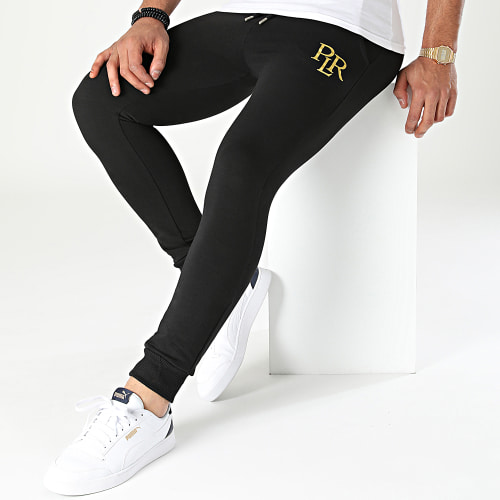 Pantalon Jogging PLR Noir Doré