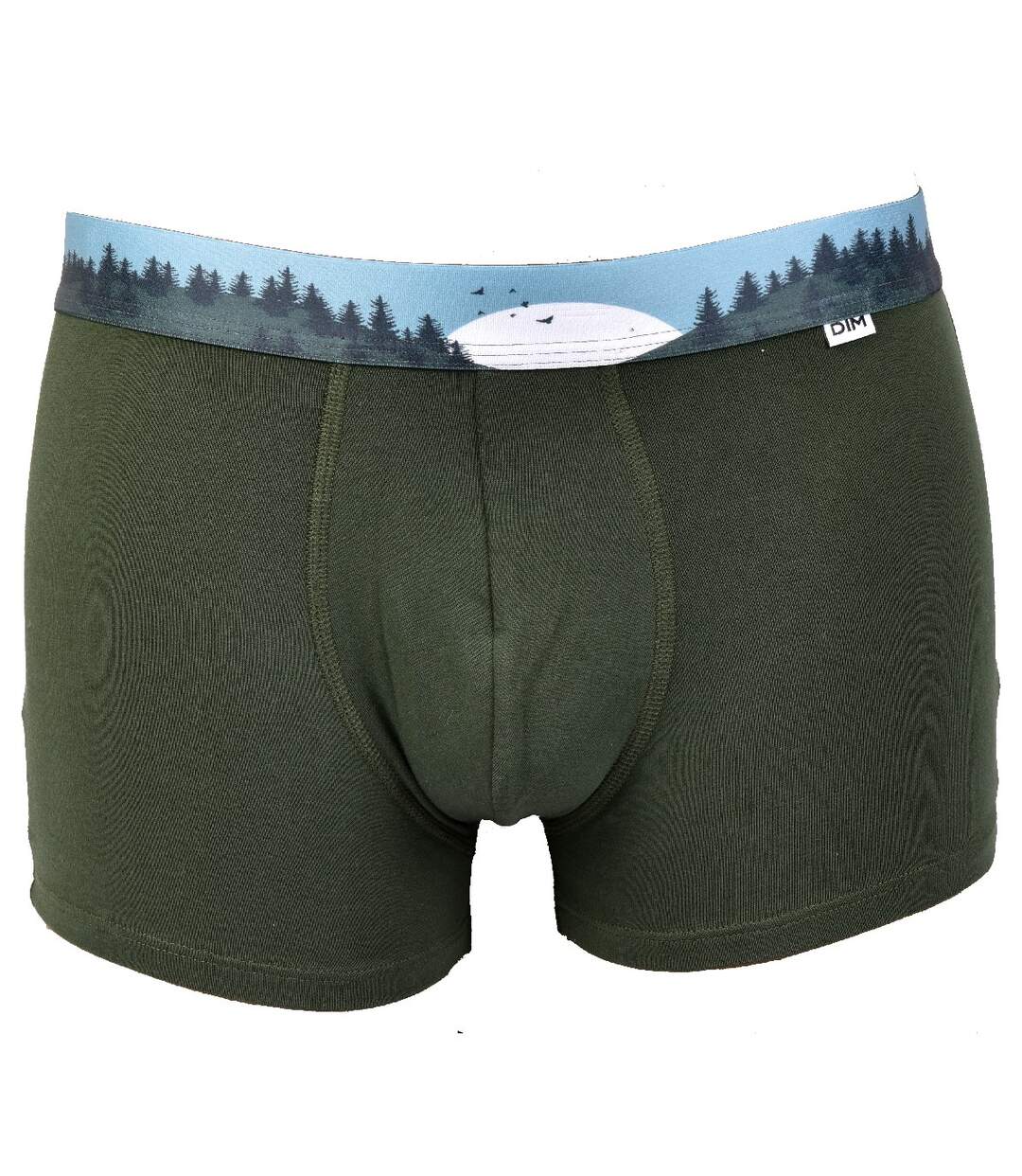 Boxer DIM Homme en coton stretch ultra Confort -Assortiment modèles photos selon arrivages- Pack de 3 Boxers Surprise Ceinture imprimée