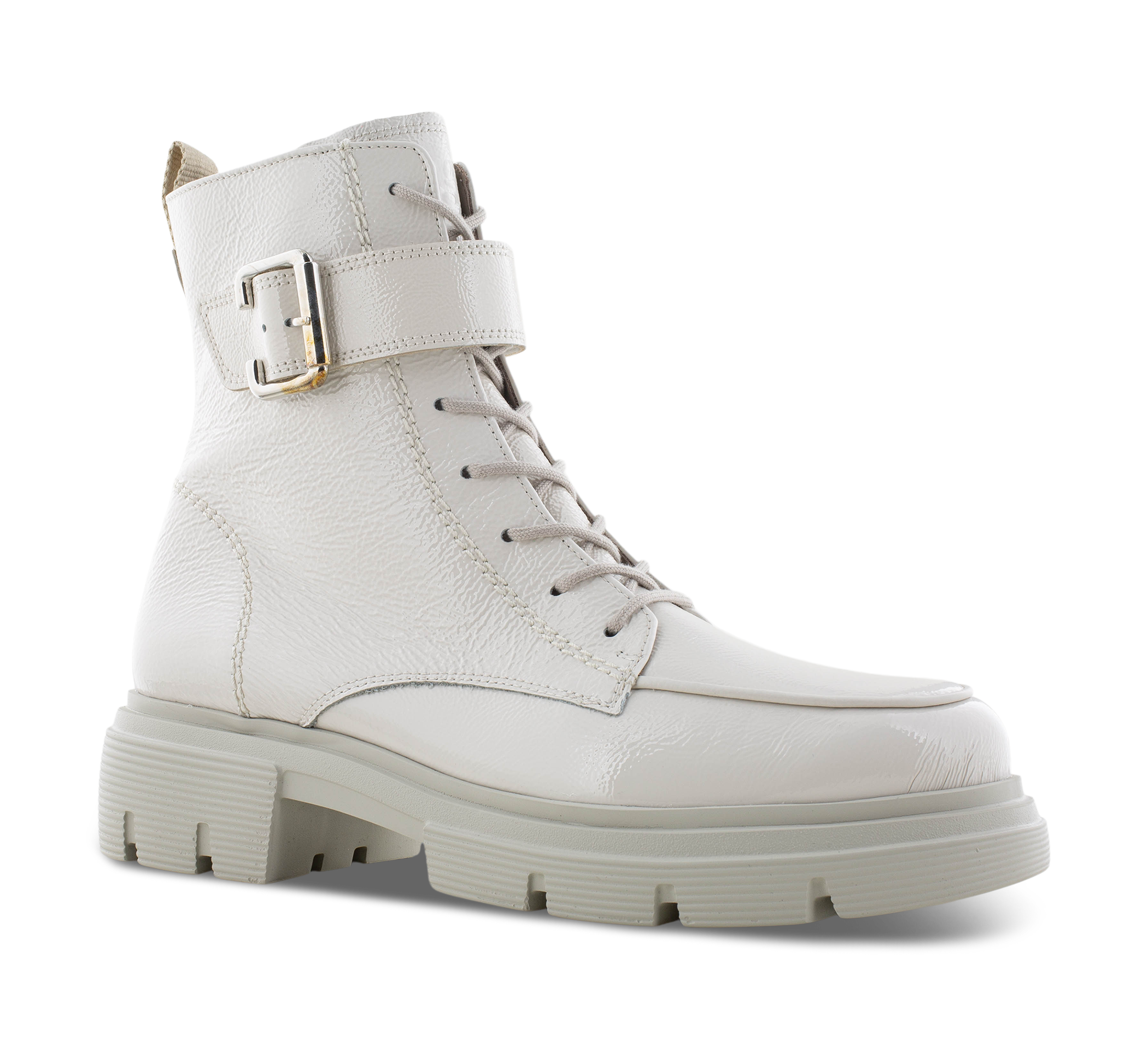 Paul Green 9879 - Schnürstiefel weiss