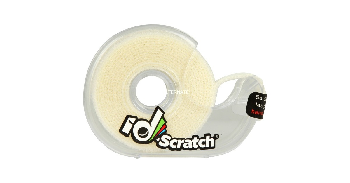 PatchseeID-Scratch Pre-Cut, 2 Meter kabelbinder  (Wit)