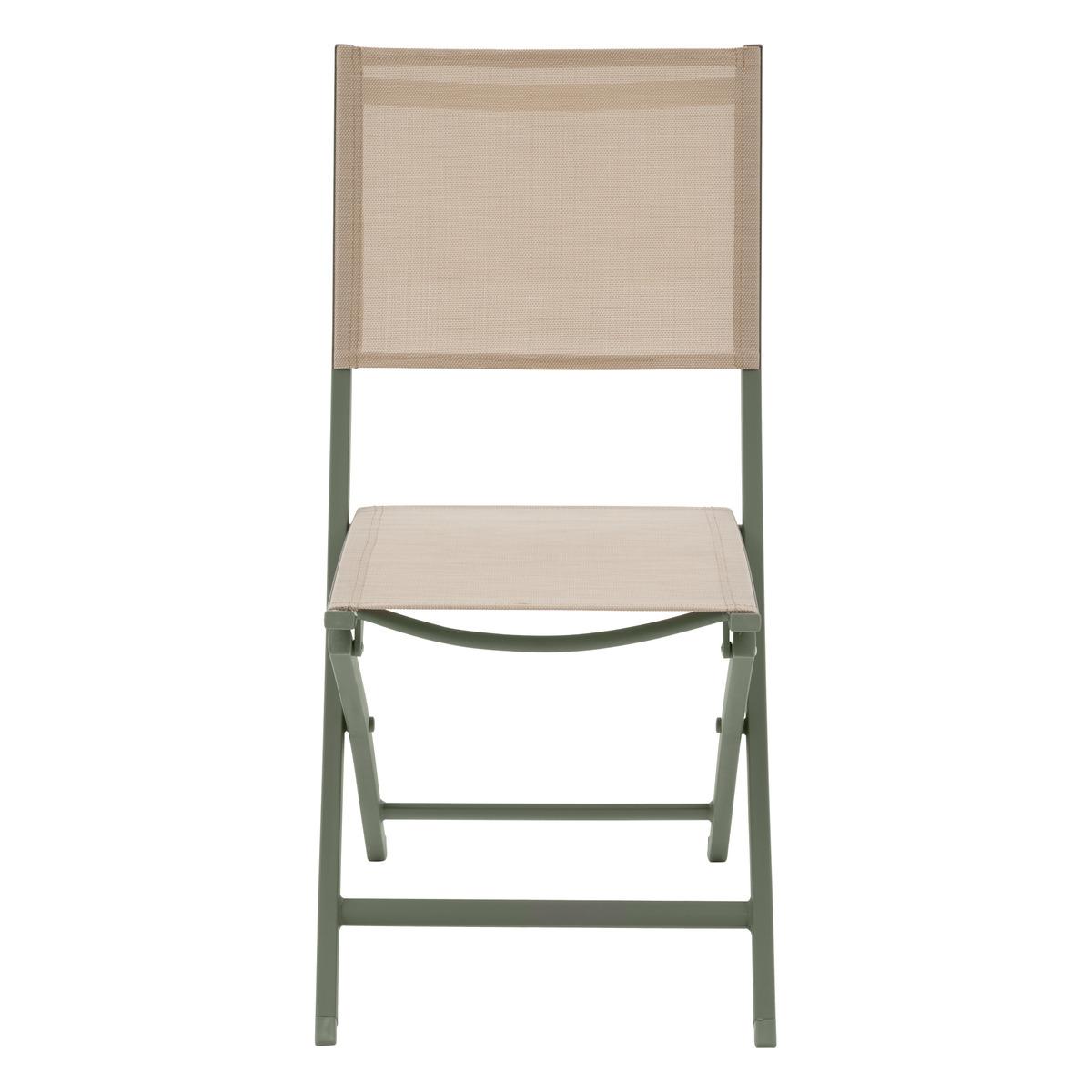 CHAISE ESSENTIA PLIANTE LIN LAURIER