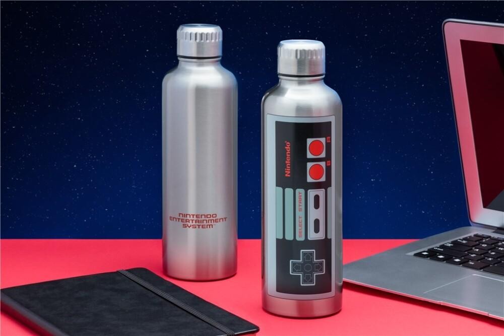 NES Metal Water Bottle
