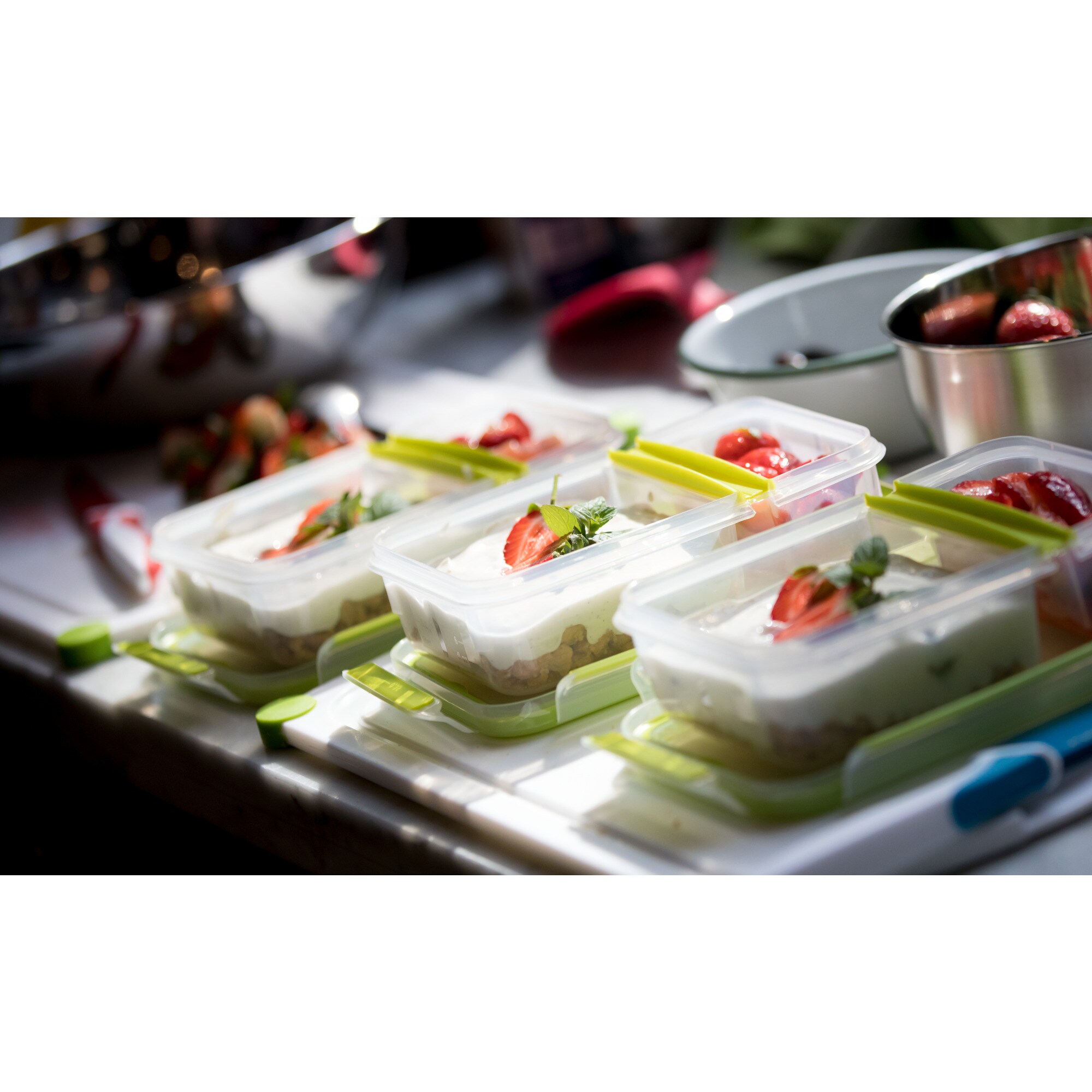 Emsa Lunch-Box CLIP & GO Joghurtbox 0,6 Liter