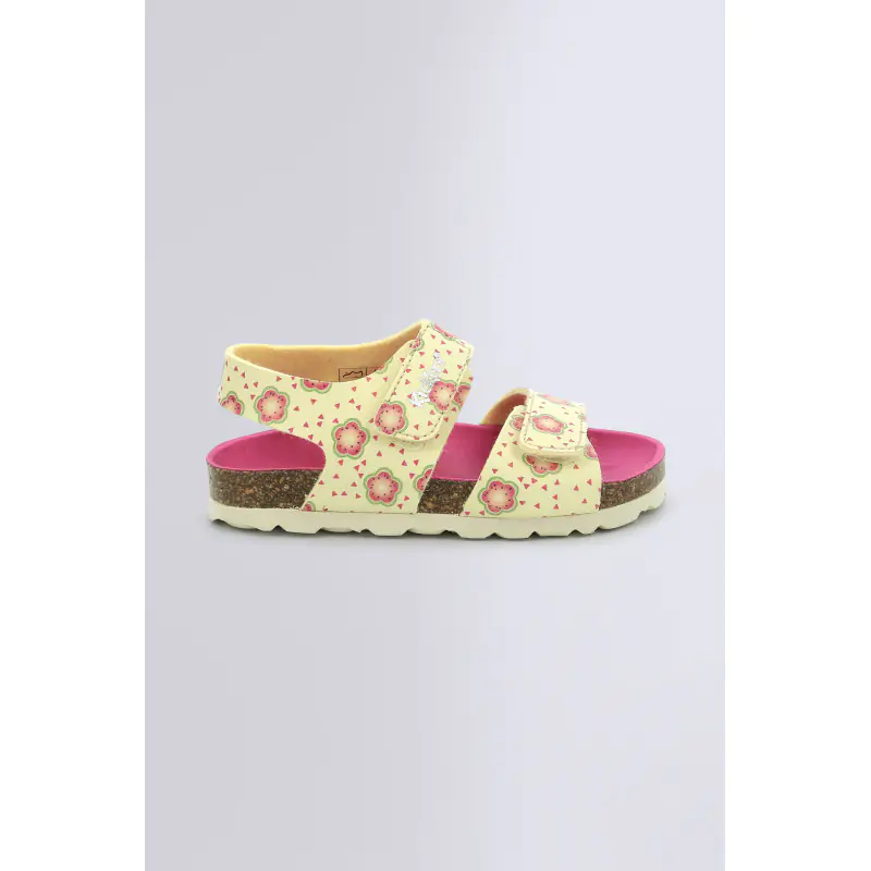 SUMMERKRO JAUNE FLOWER (28-38) SANDALES Synthétique Fille