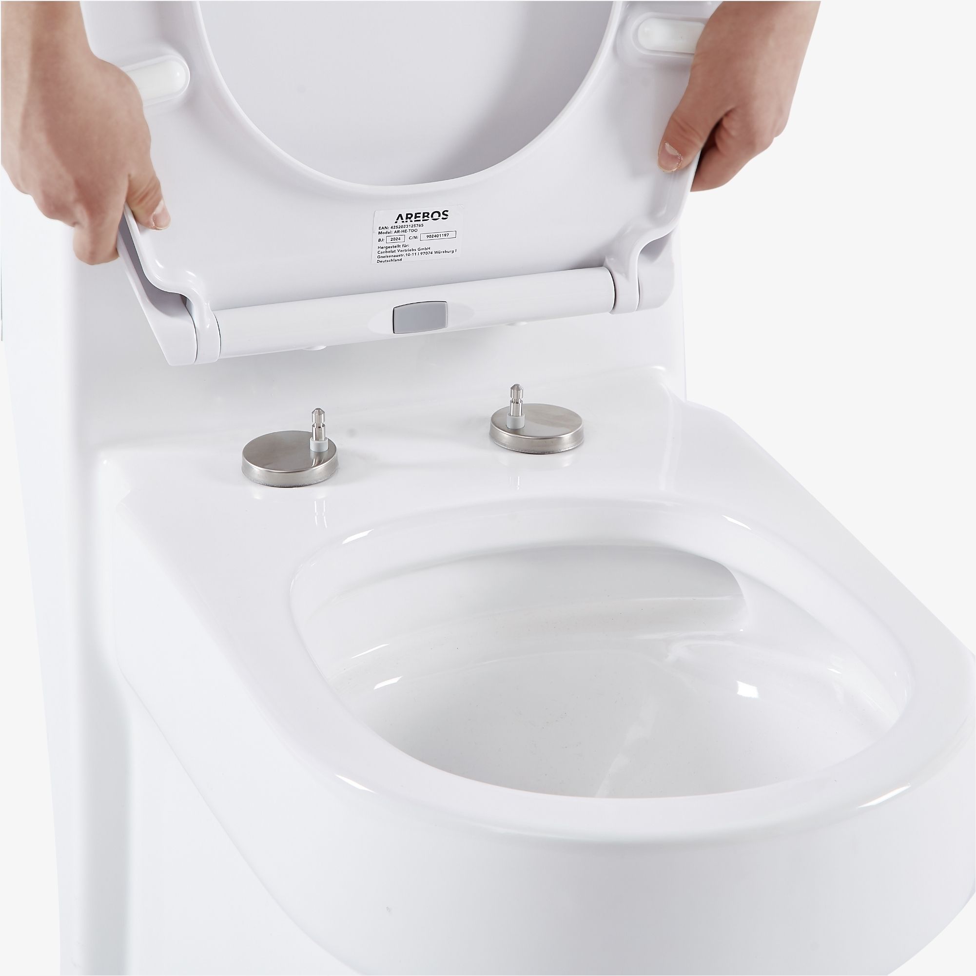 Toilettendeckel  D-Form