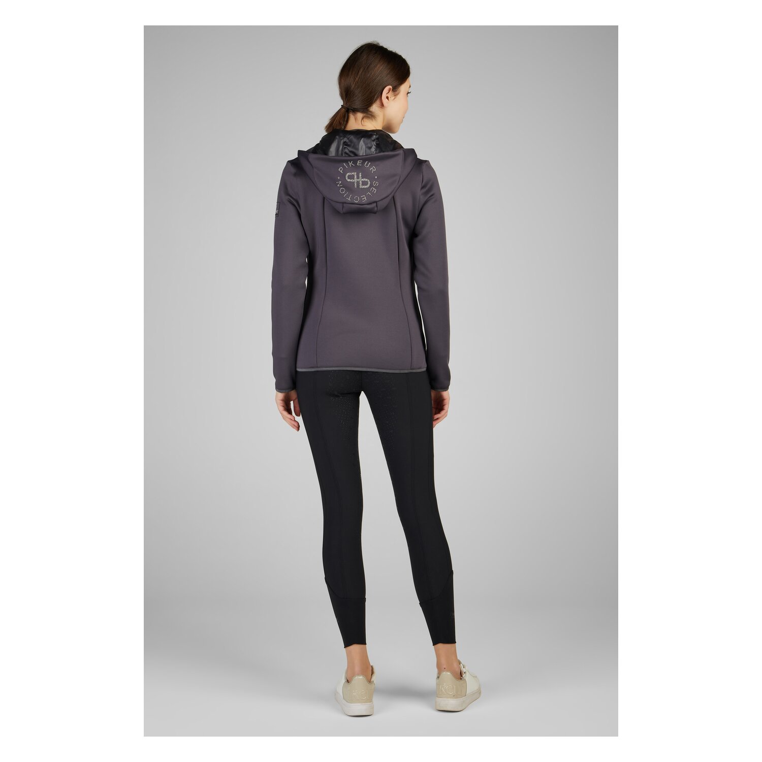 PIKEUR Selection Funktionsfleece-Jacke mit Kapuze - twilight