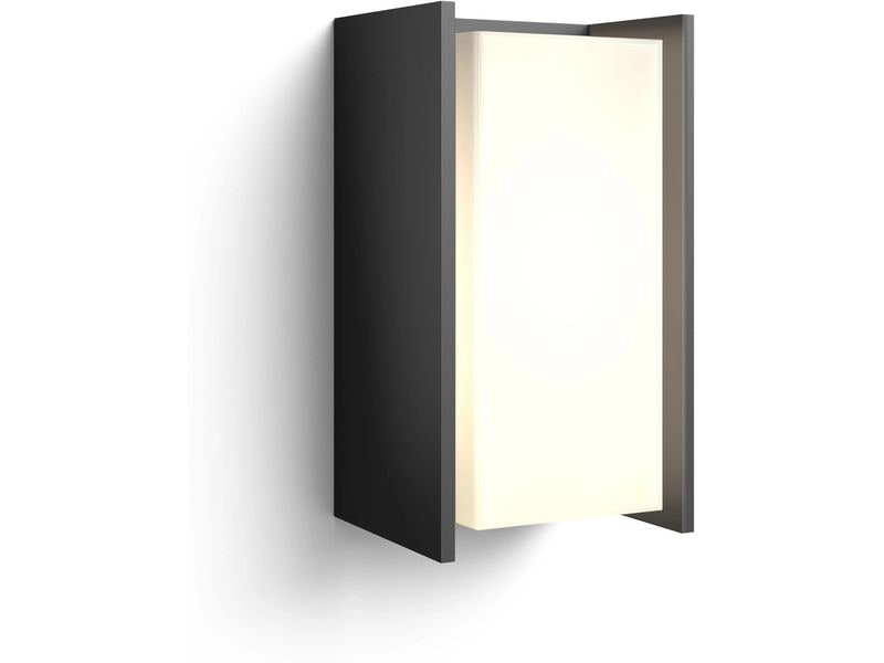 Philips Hue White Outdoor Turaco Wandleuchte Anthrazit Wandleuchte mit warmweissem Licht