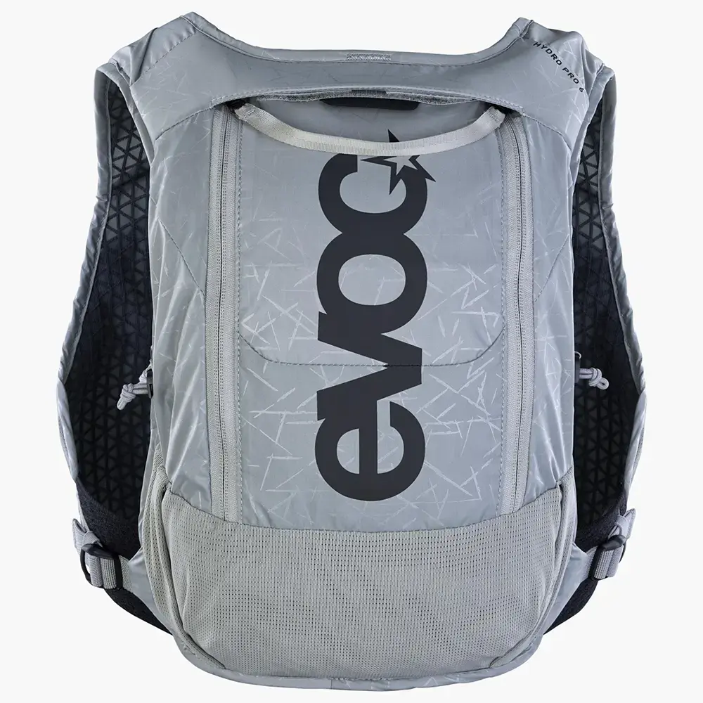 Evoc Hydro Pro 6L + 1.5L Bladder Hardloop Drinkrugzak Lichtgrijs