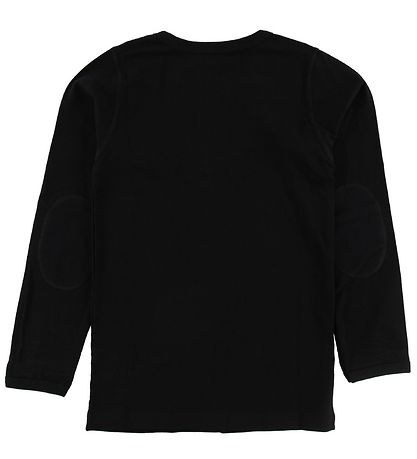 Say-So Bluse m. Knöpfe - Schwarz