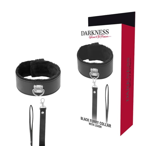 Darkness - Fôret halskjede med titankjede