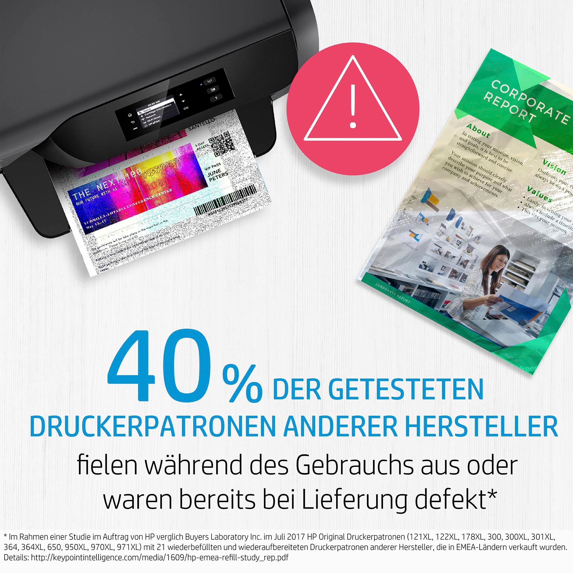HP Tintenpatrone »301« original Druckerpatrone 301 Doppelpack CH561EE schwarz