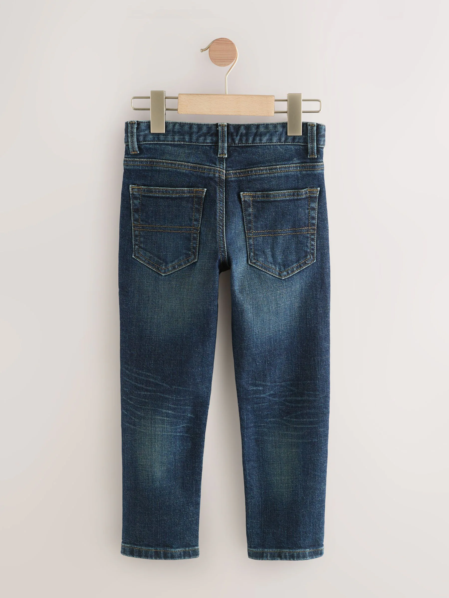 Donkerblauw - Authentieke denim jeans (3-16jaar)