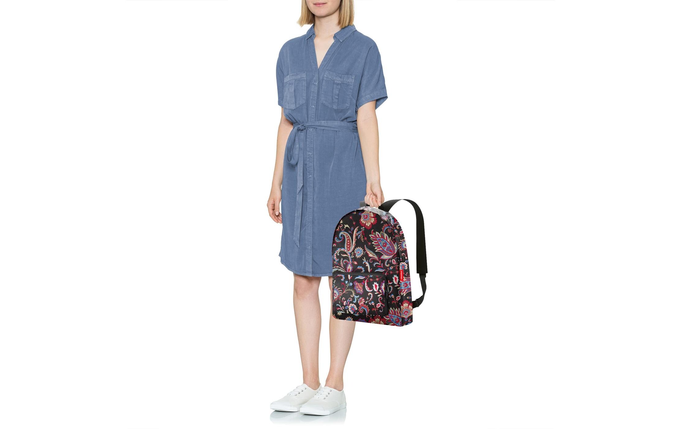 Rucksack Mini Maxi Paisley BlackFreizeit-Rucksack