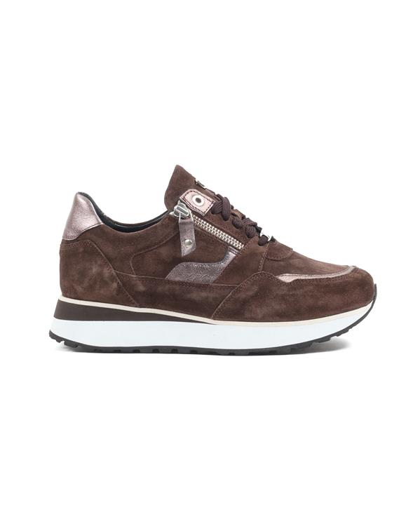 Footnotes 32.009 wijdte K SuedeDarkBrown(2044WijdteK)