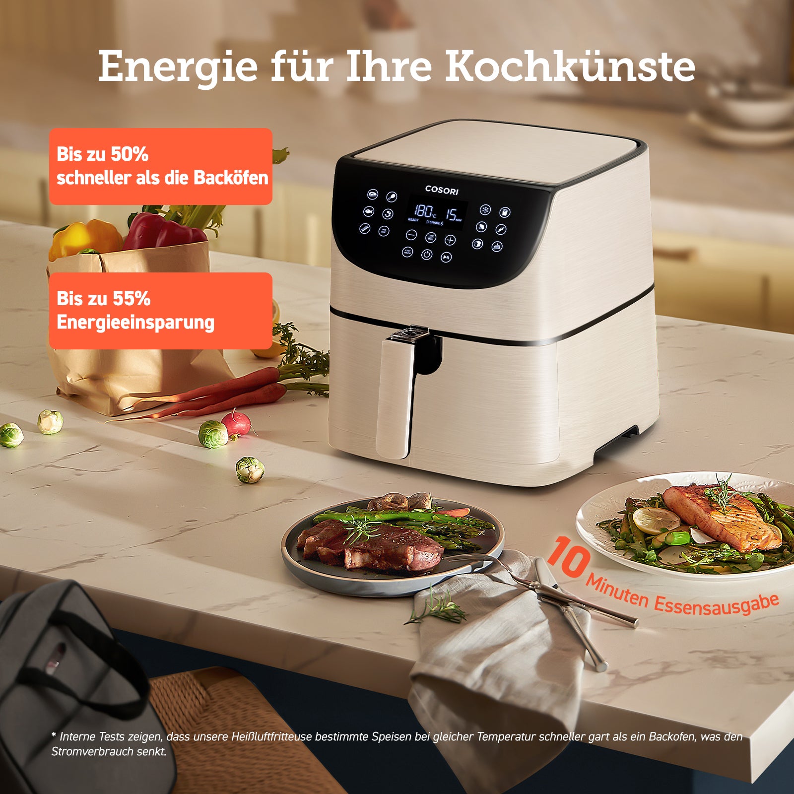 COSORI 5,5-Liter Heißluftfritteuse