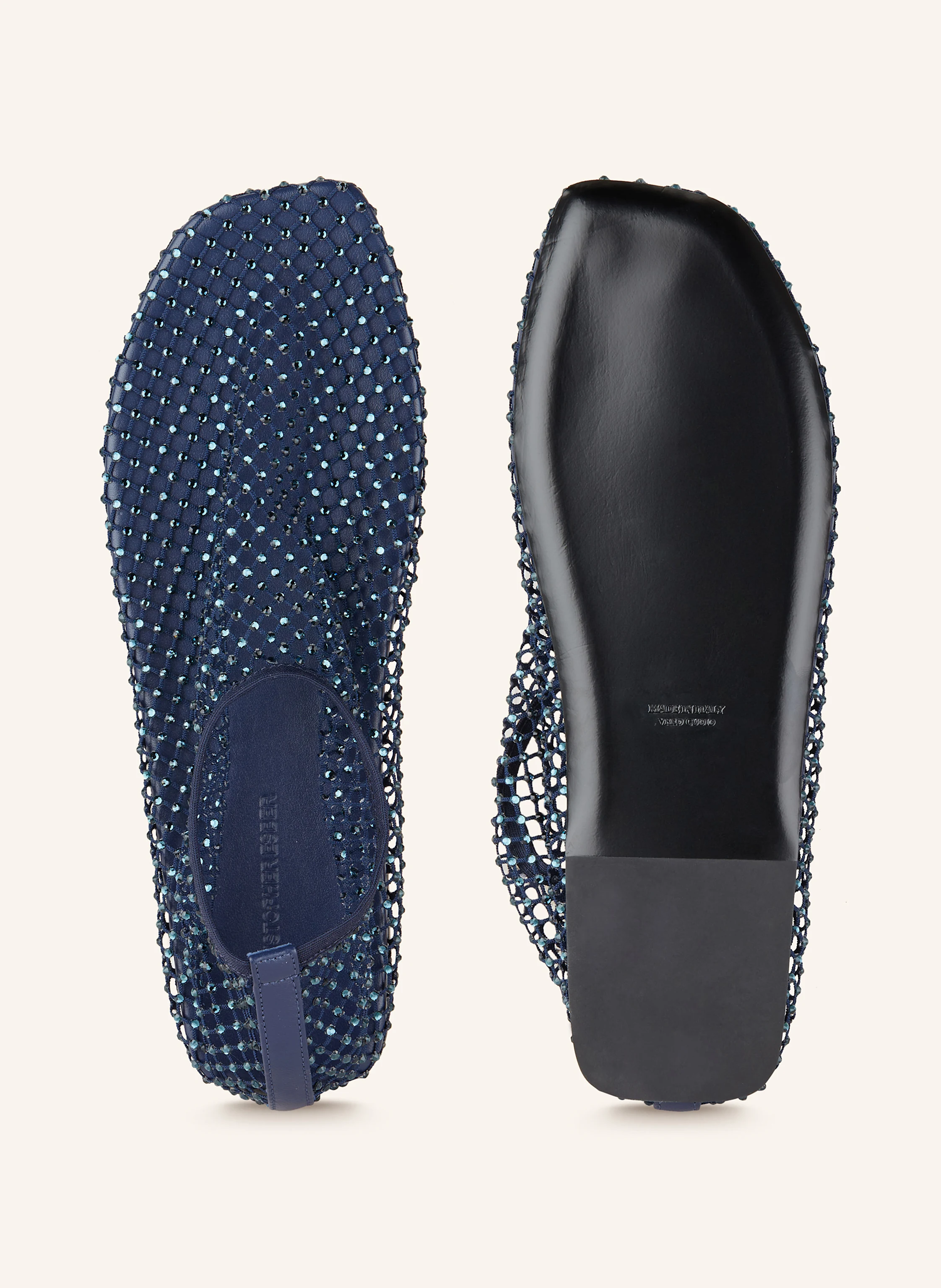 CHRISTOPHER ESBER Ballerinas MINETTE mit Schmucksteinen
