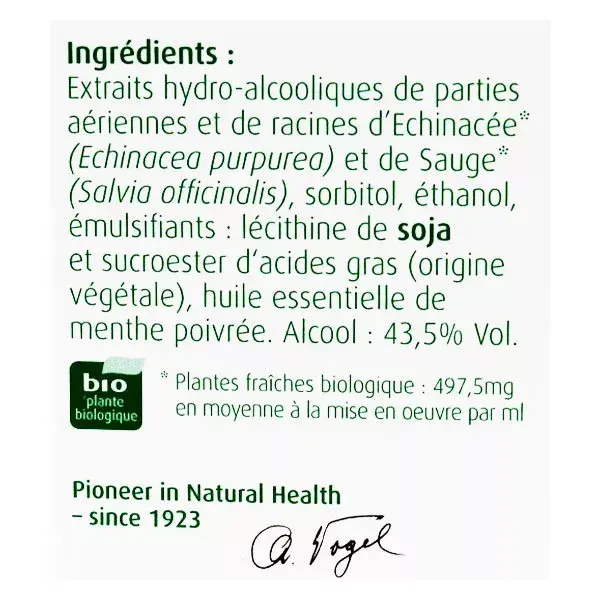 A.Vogel Echinaforce Immunité Spray Maux de Gorge 30ml