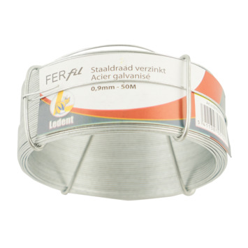 Hobby draad verzinkt 0,9 mm 50 m