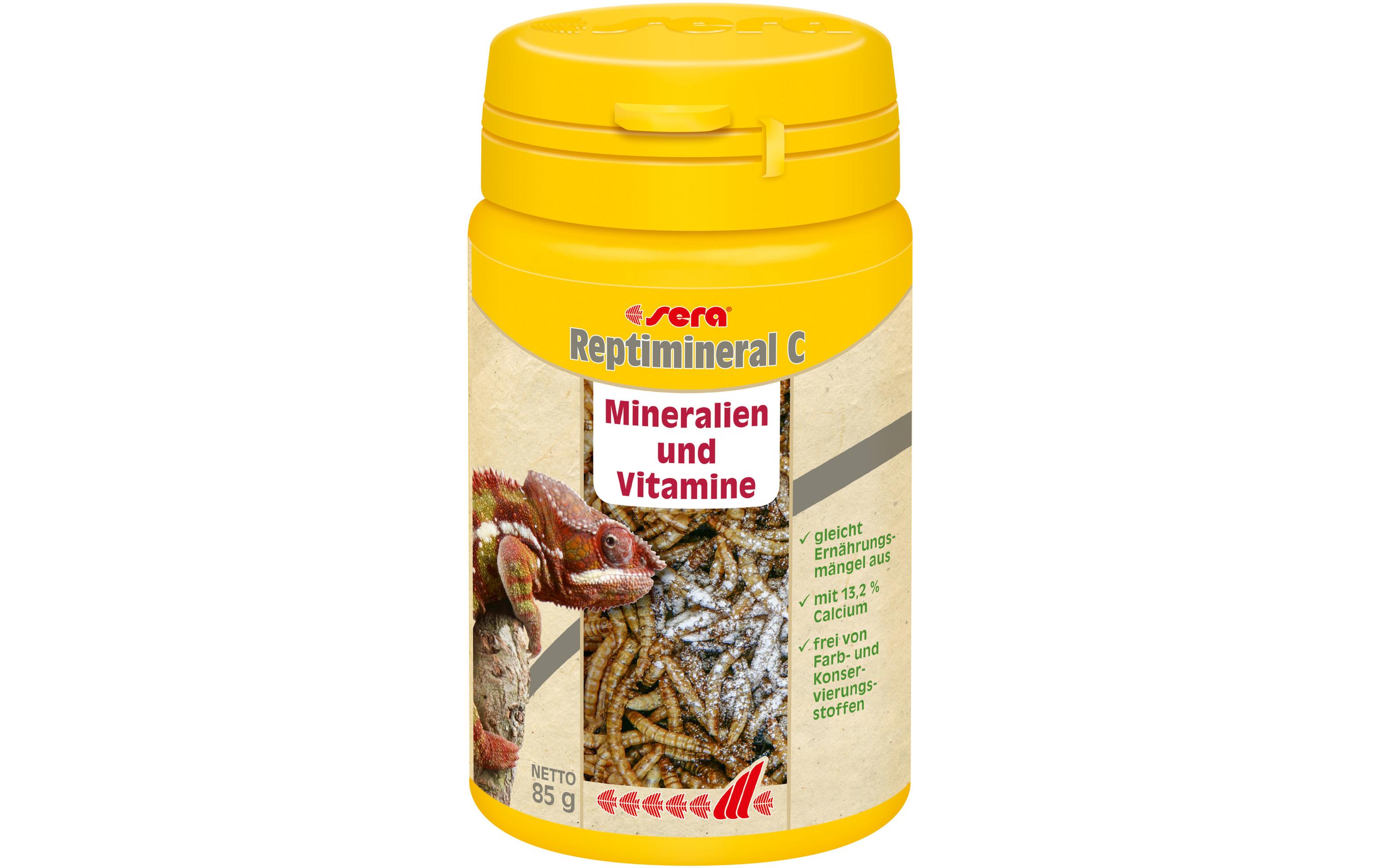 Zusatzpräparat Reptimineral C, 100 ml, 85gErgänzungsfuttermittel für carnivore Reptilien
