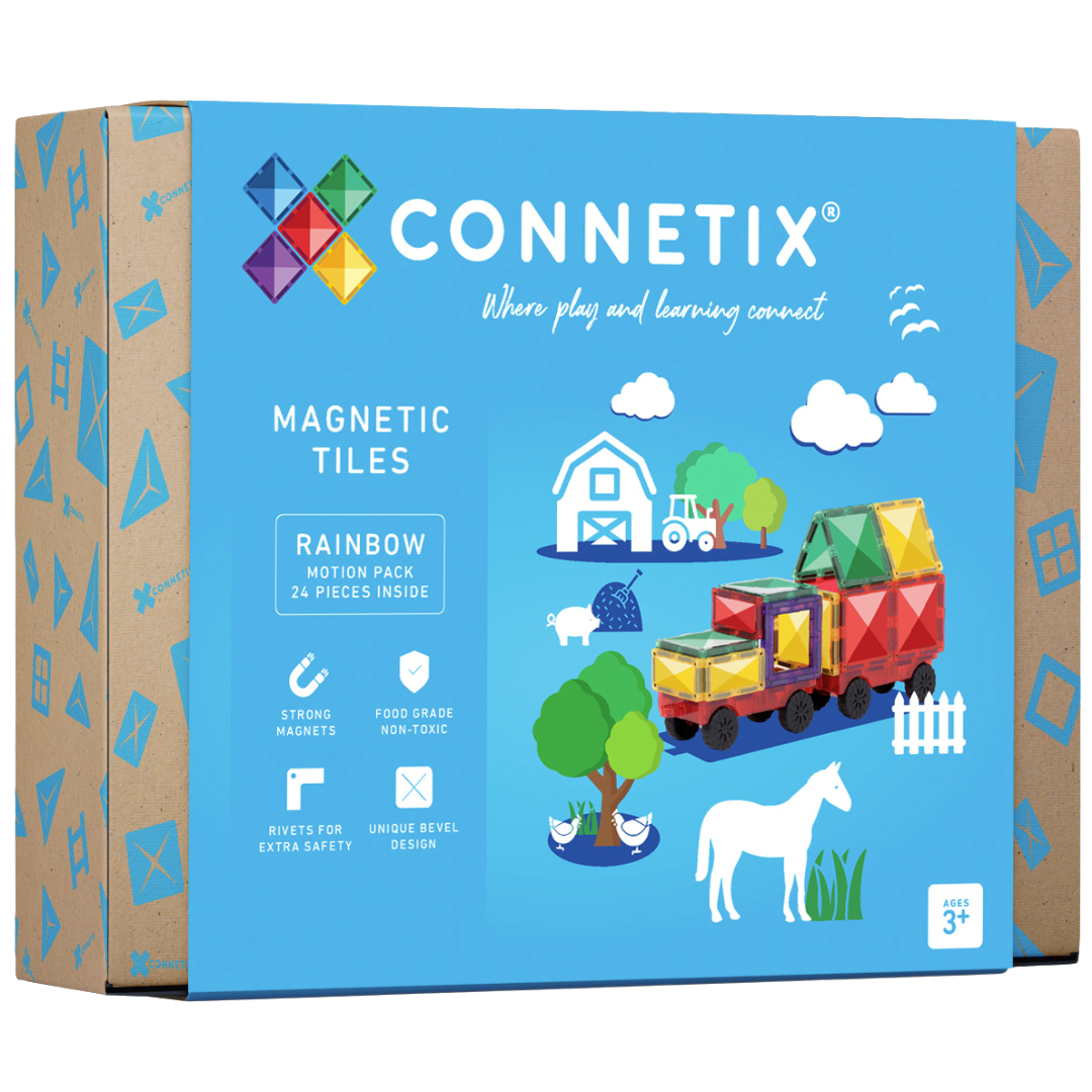 Connetix magnetische tegels motion - rainbow