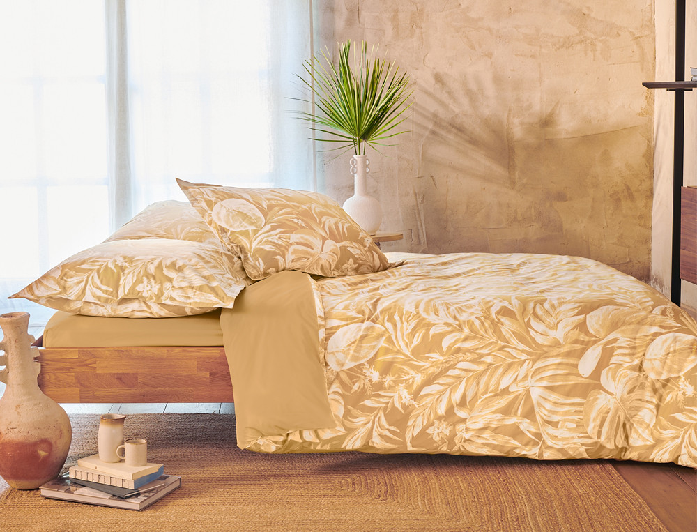 Housse de couette-Jaune passion