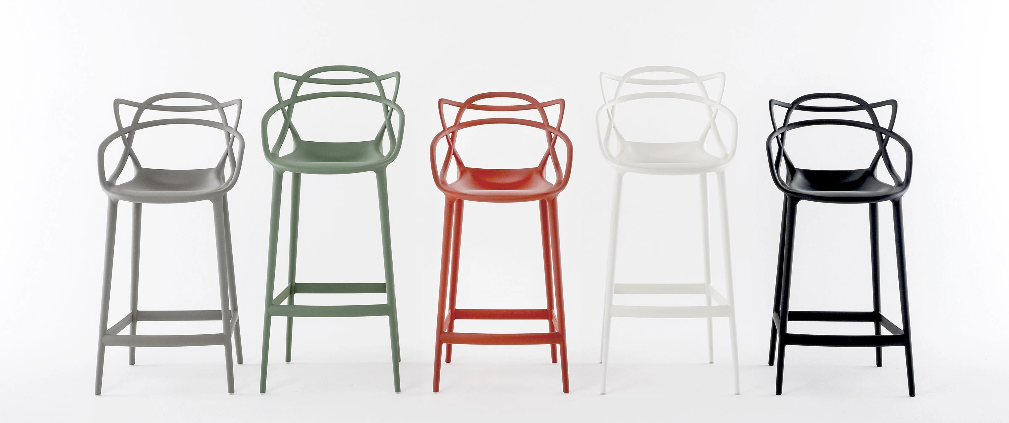 MASTERS - Chaise de bar | Blanc