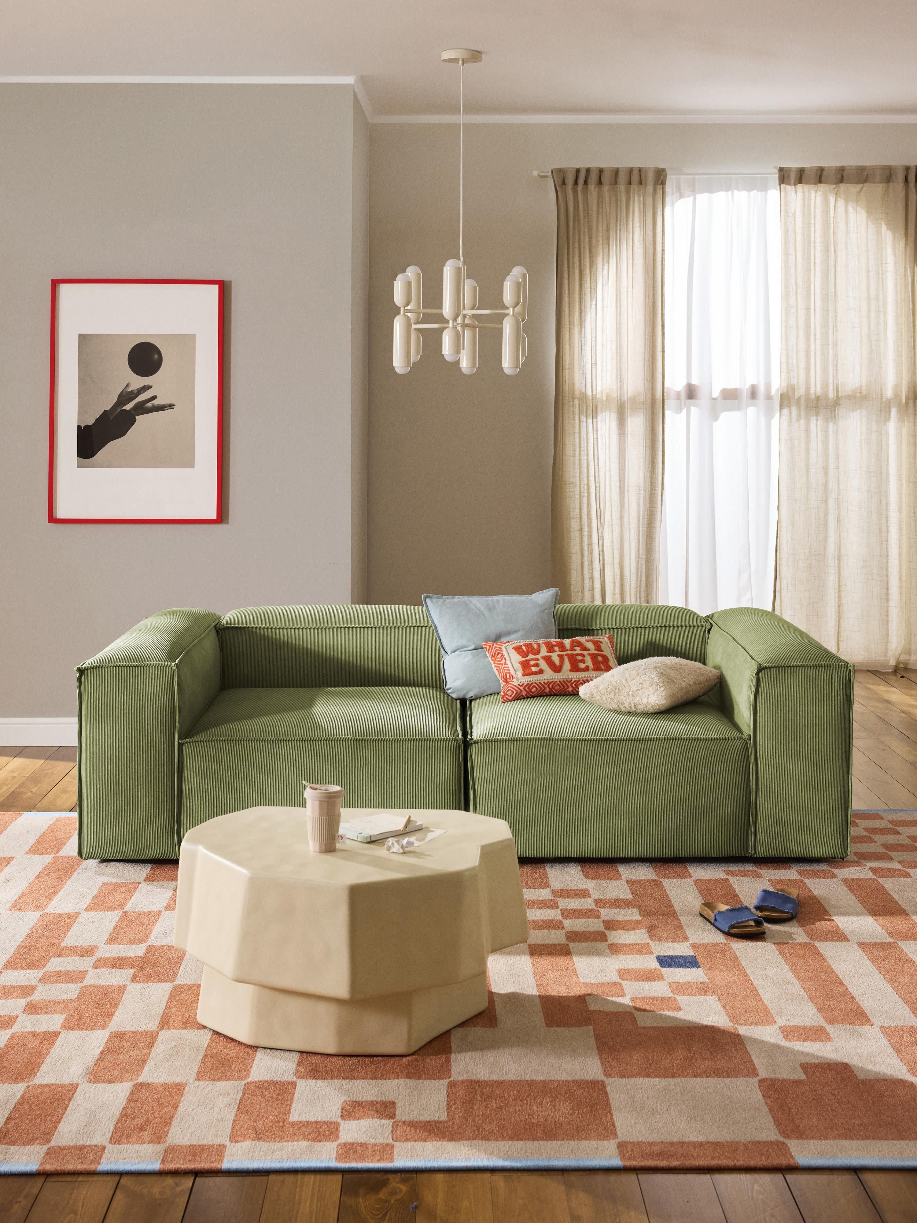 Modulaire bank Lennon (3-zits) van corduroy
