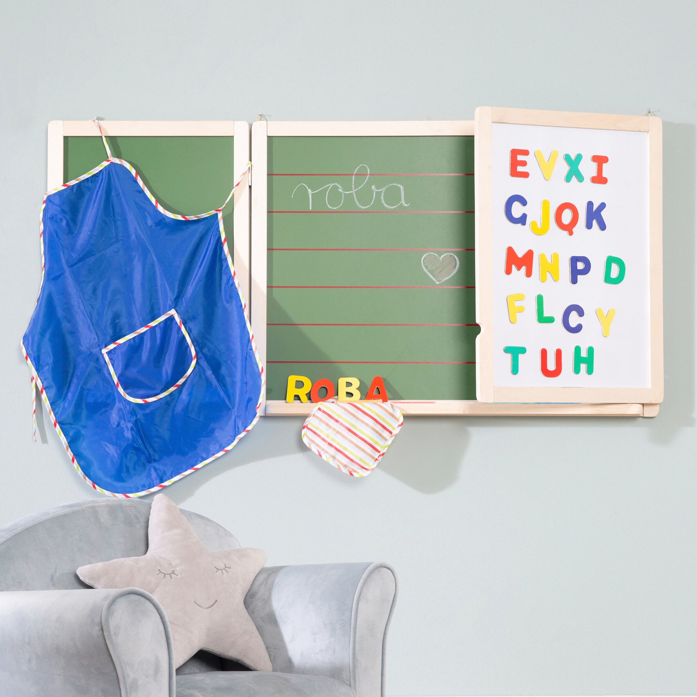 roba Hängetafel Holz mit Zubehör