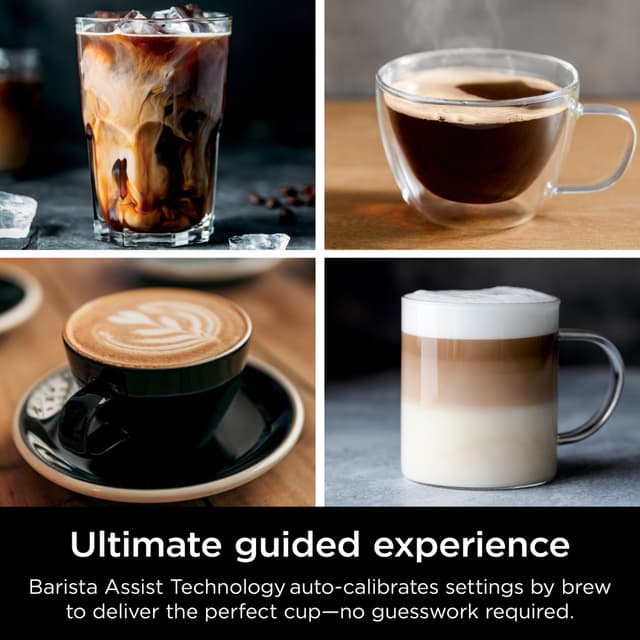 Ninja Luxe Cafe Essential espressomaskine ES501EU (sølv)