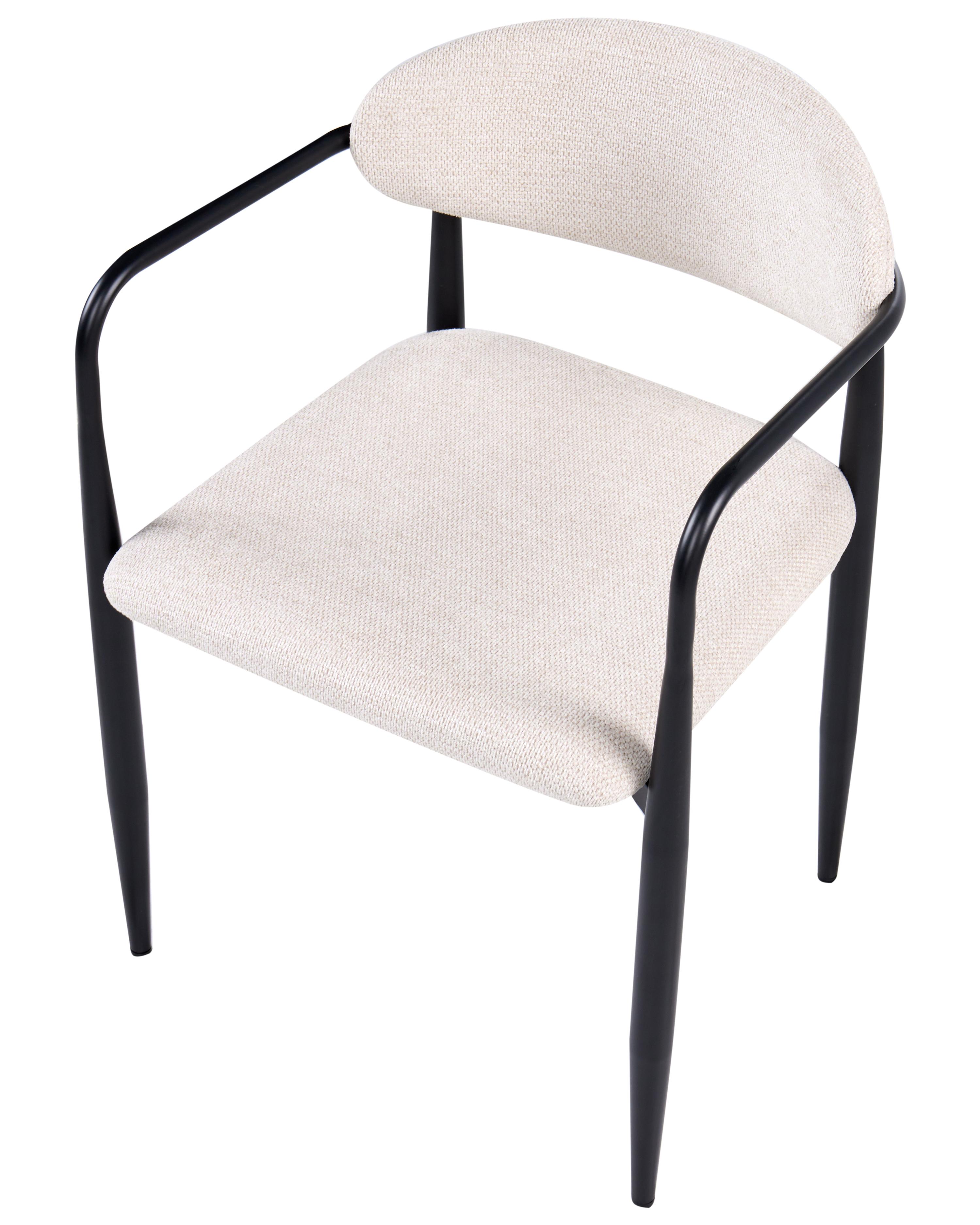 Set van 2 eetkamerstoelen TANEVIK Lichtbeige