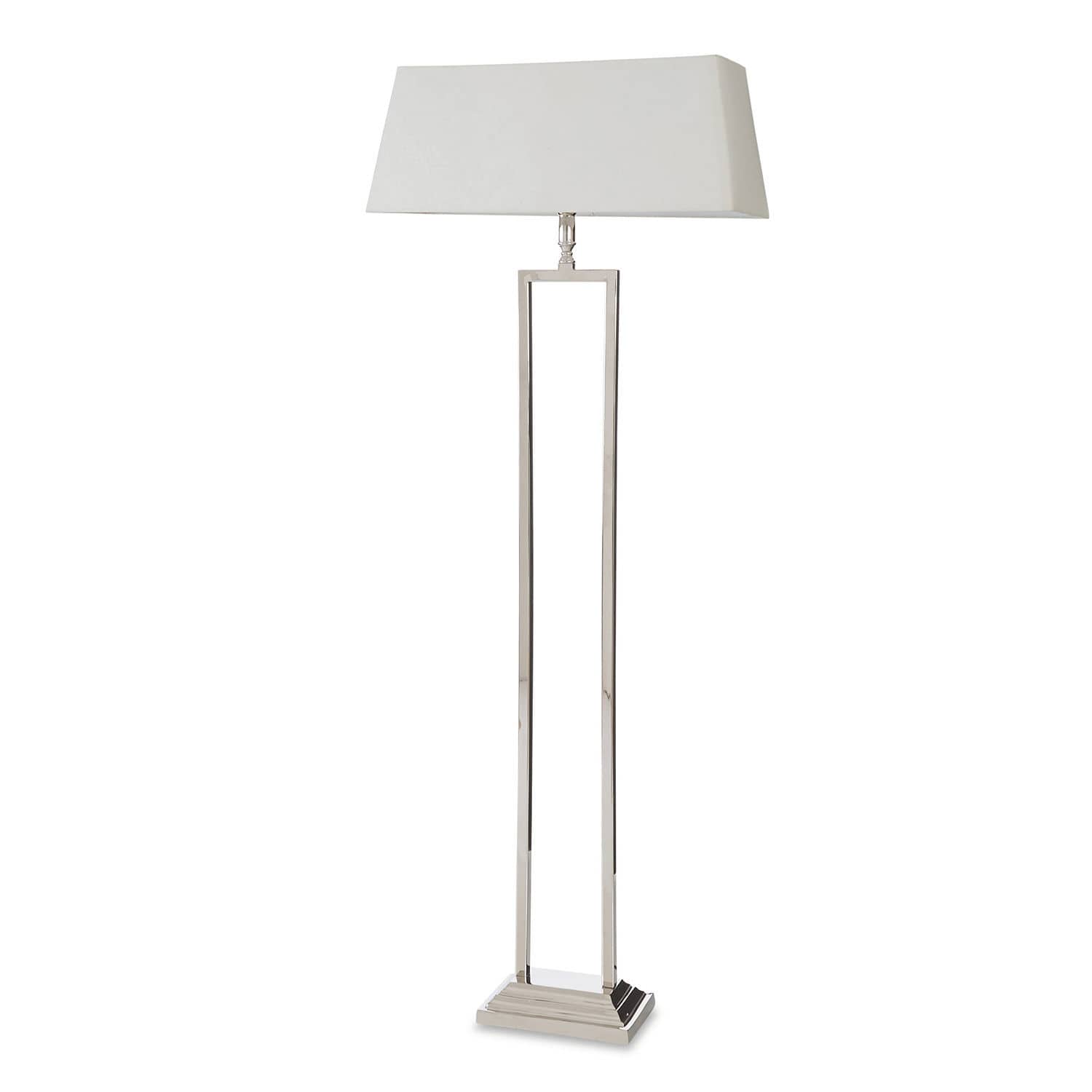 Stehlampe Barki creme/silber