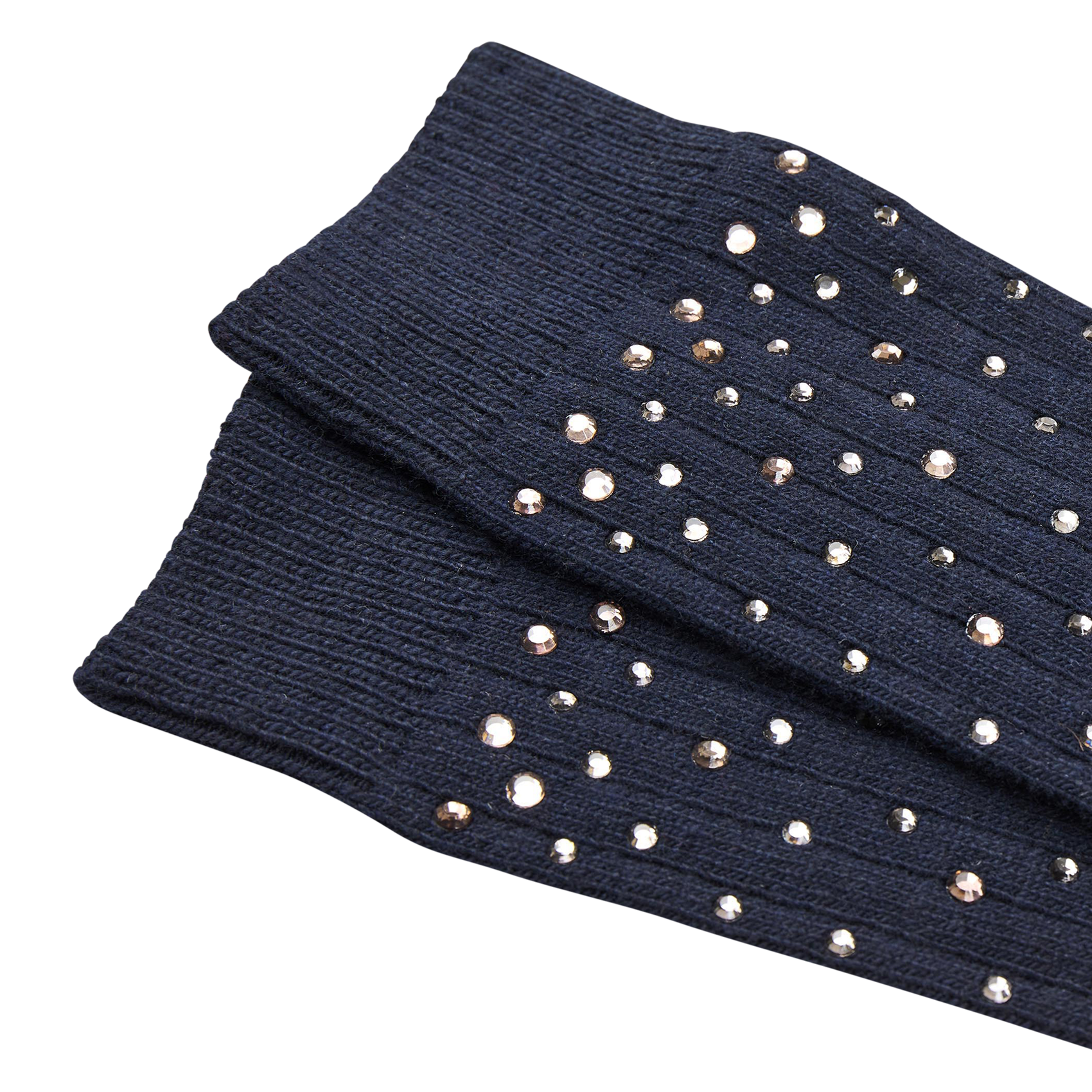 Chaussettes à strassées | Bleu