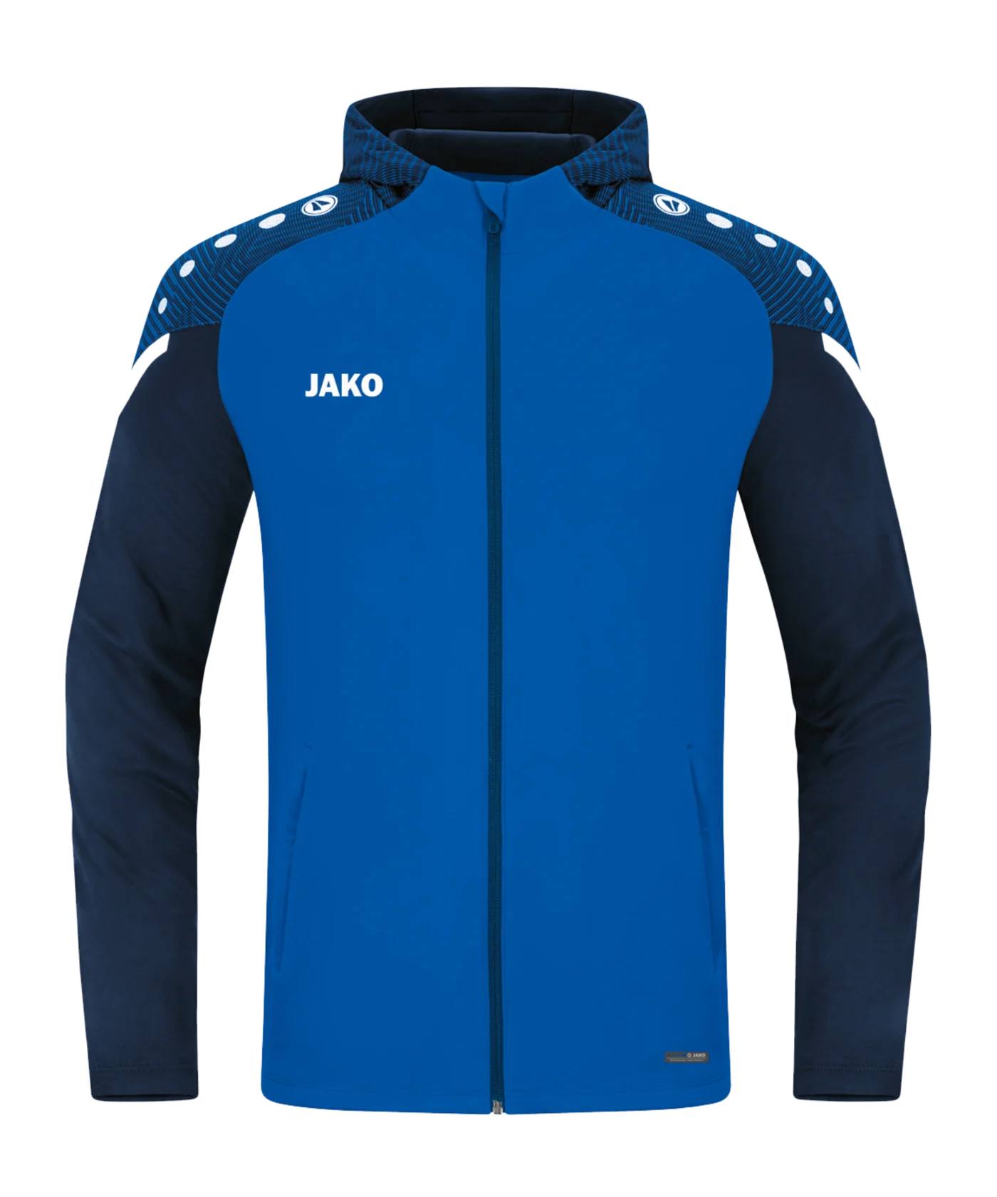 JAKO Performance Kapuzenjacke Blau F403