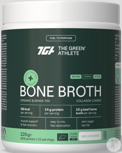 The Green Athlete Bouillon D'Os Bio Sans Arôme 225g