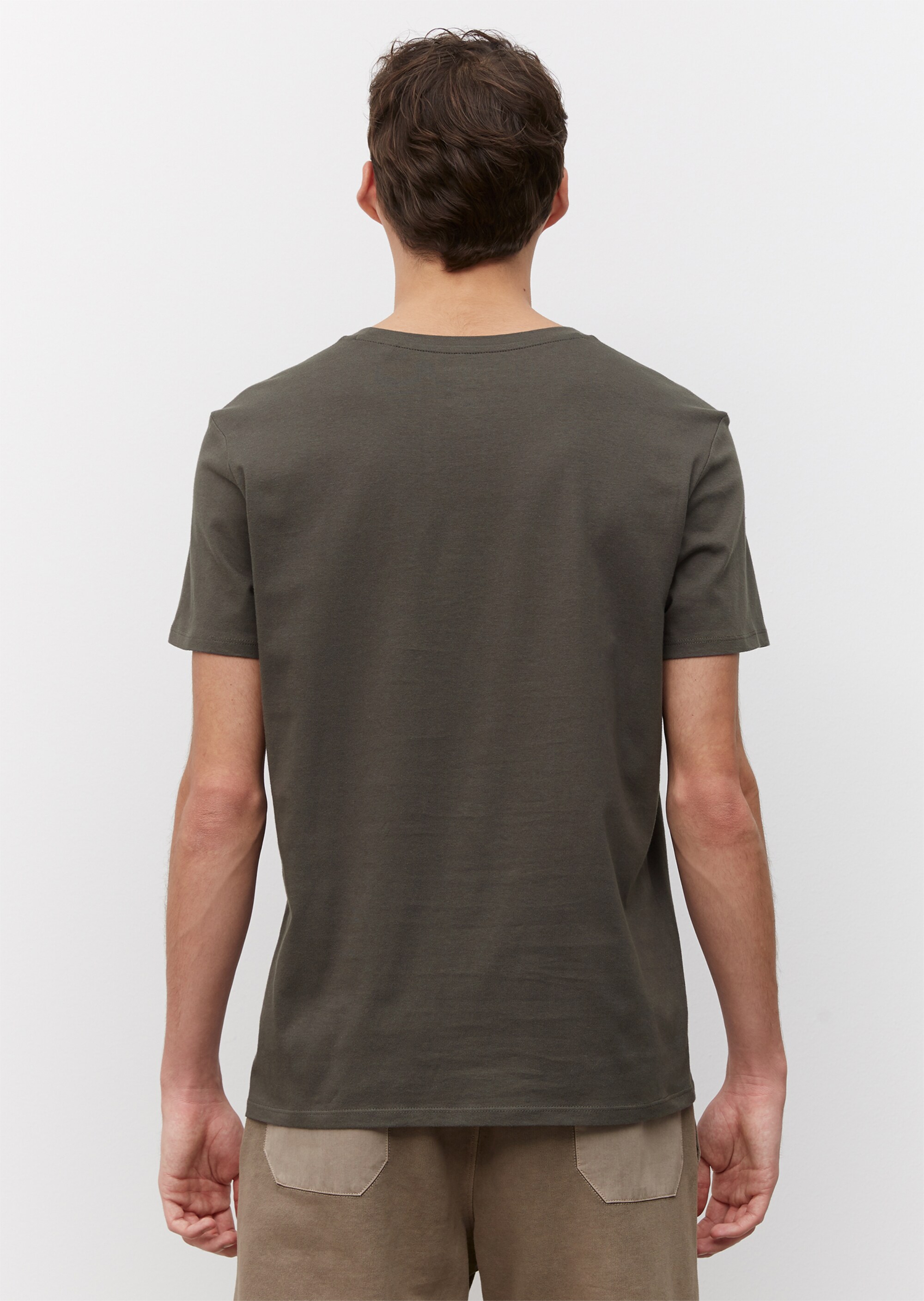 Logo-T-Shirt regular aus reinem Organic Cotton