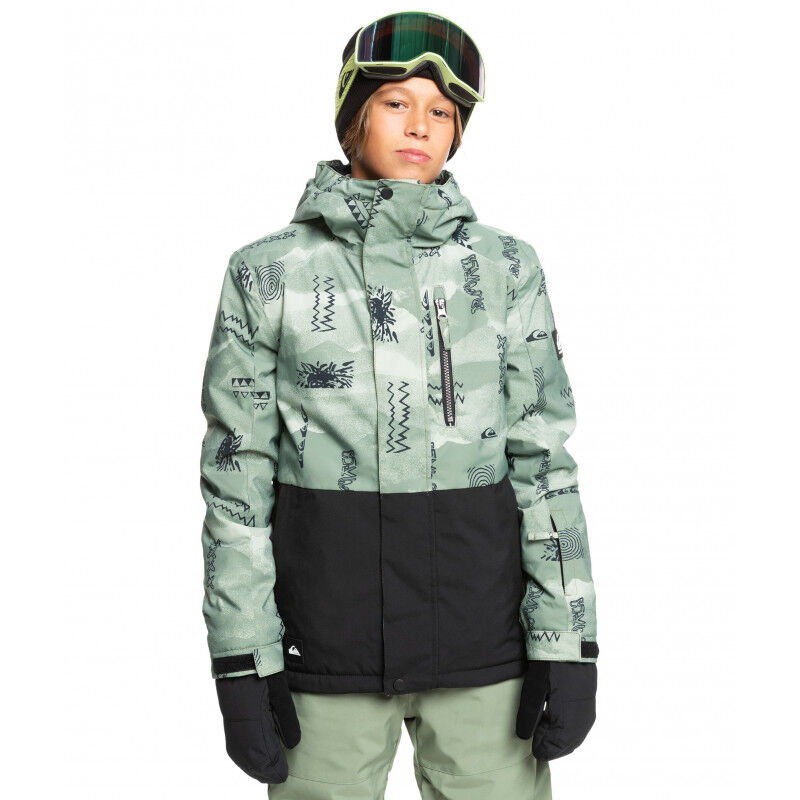 Mission Printed Block Youth Jacket - Veste ski enfant
