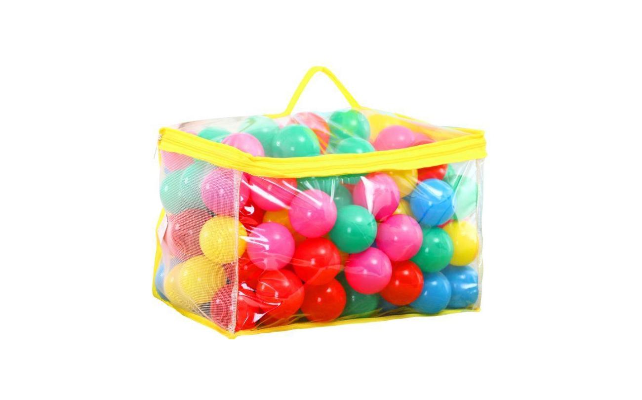Ballenbadballen 100 stuks 60mm in ritstas