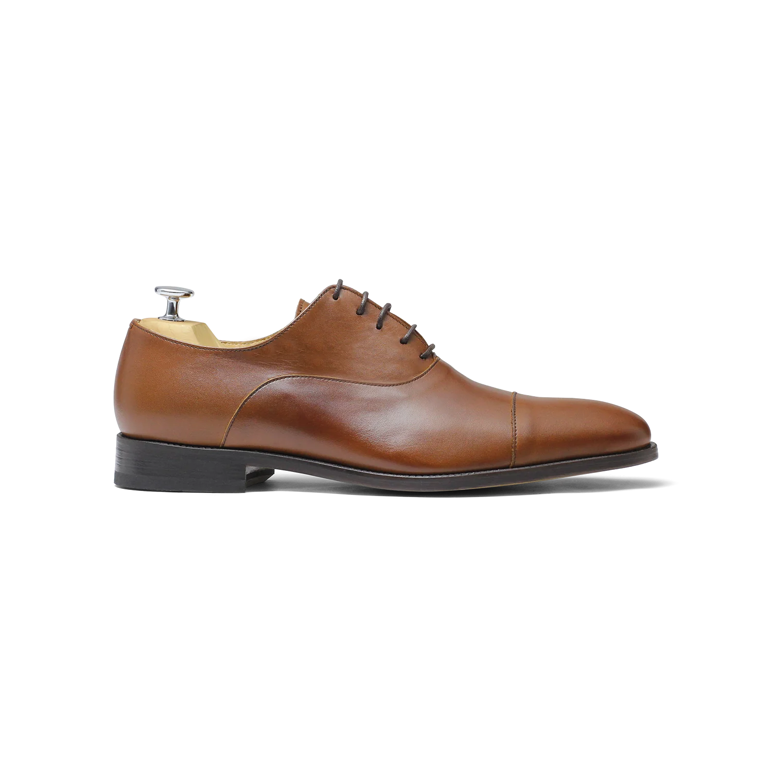 Sanders-Richelieu en cuir satin light